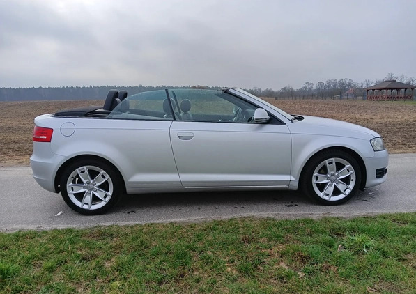 Audi A3 cena 25400 przebieg: 253900, rok produkcji 2010 z Gostynin małe 326